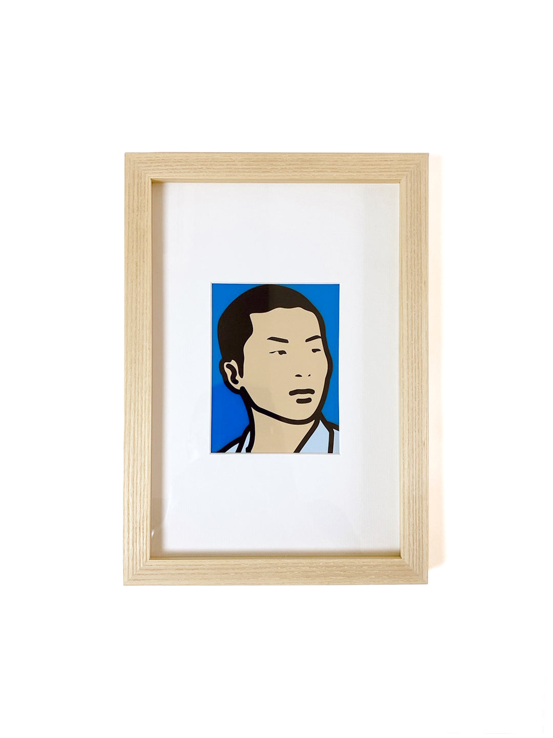 ジュリアン・オピー 展覧会 招待状（2014年）