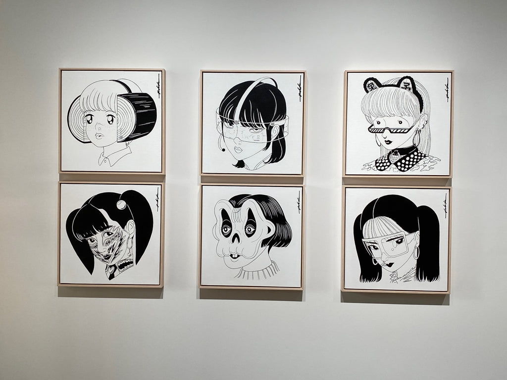 ルーマニア 作家 手描き アート 絵画 ブカレスト アテネ音楽堂 サイン入り ルーツ of Kawaii」内藤ルネ｜