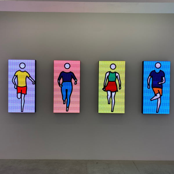 Julian Opie(ジュリアンオピー)SprintersParis,2024 Julian Opie(ジュリアンオピー)SprintersParis,2024