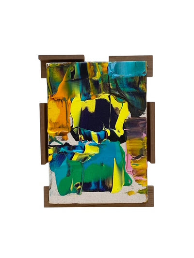 けんしろう☆ 絵画ご依頼品 岡﨑乾二郎 而今而後 ジコンジゴ Time Unfolding Here」 東京都