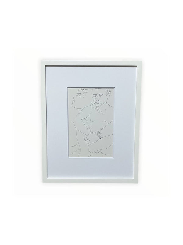 ANDY WARHOL INVITATION CARD FRAMED(SOLD OUT)
