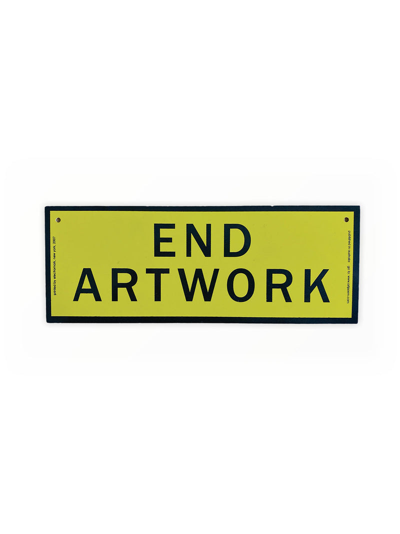 ARTWORK AHEAD END ARTWORK