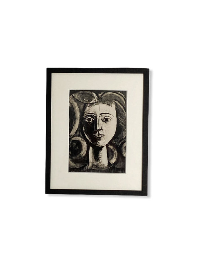 ピカソ　　ピカソ展で購入したもの　額40×30 PICASSO INVITATION CARD FRAMED – ARTRANDOM